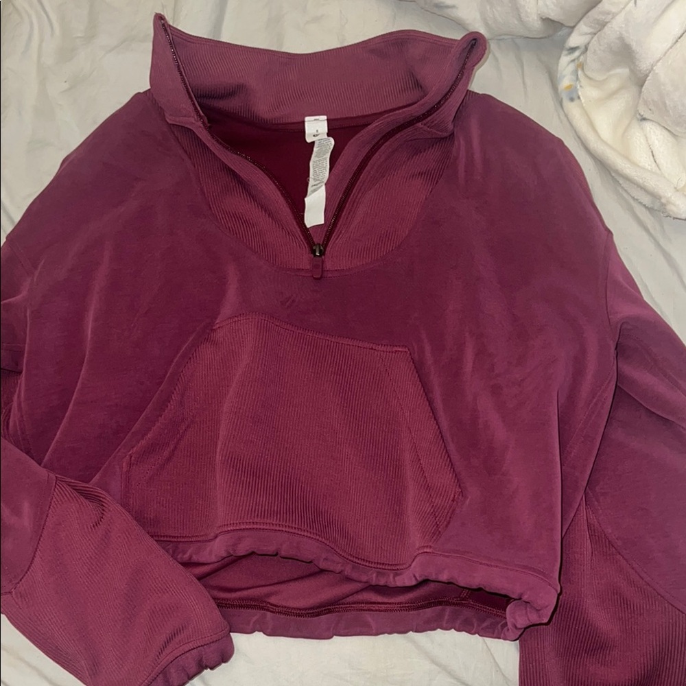 Lululemon maroon pullover brand new